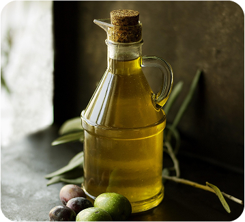 bottiglia di olio